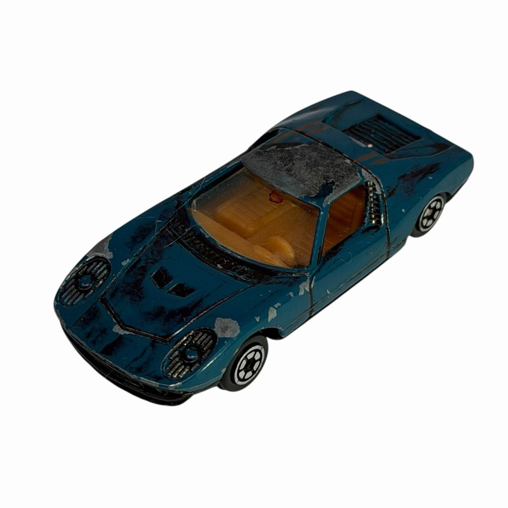 Vintage Lamborghini Miura 1:64 Scale‎ Diecast Car Blue